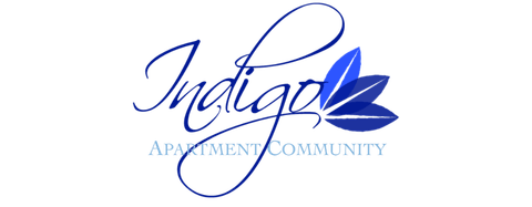 A logo with the text "India Apartment Community" in blue.